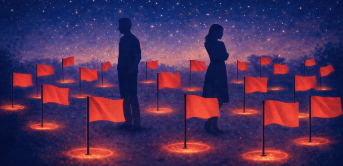 Красные флаги в отношениях: 15 признаков несовместимости